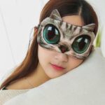 3D Sleeping Mask Cute Cartoon Cat Dog Sleeping Eye Mask Eyeshade Cover Soft Portable Animal Blindfold Eyepatch Eye Cover