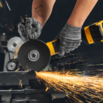 Electric Angle Grinder Lithium-Ion Grinder Cutting Machine Gears DIY Woodworking Power Tools