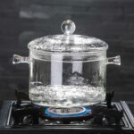 Resistant Borosilicate Glass Soup Pot Stockpot Transparent Soup Cooker Boil Water Instant Noodles Porridge Cooker Stock