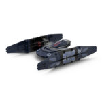 Fighter Jet Spaceship Spacecraft Building Blocks Space War Bricks Model Ideas Toy Gift Kit Children Boys