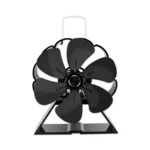 Mini Fireplace Fan Heat Powered Stove Fan Wood Log Burner Quiet Energy Saving Heater Home Efficient Heat Distribute