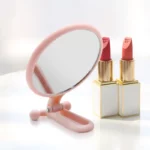 Bright Magnifying Makeup Mirror Handheld Vanity Mirror Folding Hand Mirror Pocket Mirror Compact Mirrors Make Up Tools