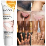 Body Whitening Cream Underarm Legs Knee Elbow Armpit Bleaching Cream Improve Dull Remove Dark Spots Melanin Brighten Skin Care
