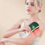Electric Bian Stone Scraping Board Hot Compress High Frequency Vibration Facial Body Skin Guasha Massager Neck & Face Lifting