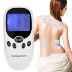 Electric Tens Muscle Stimulator Ems Acupuncture Face Body Massager Digital Therapy Herald Massage Tool Electrostimulator