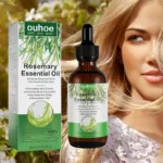 Rosemary Essential Oil Hair Growth Oil Organic Hair Products Scalp & Hair Strengthening Oil With Glass Dropper