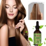 Hair Growth Essential Oil Rosemary Mint Hair Strengthening Oil Nourishing Treatment for Split Ends and Dry Mielle