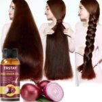Natural onion hair care essential oil spray beauty care scalp rapid hair growth anti-dry frizz improve hair quality