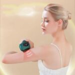 Electric Bian Stone Scraping Board Hot Compress High Frequency Vibration Facial Body Skin Lifting Guasha Fat Burning Massager