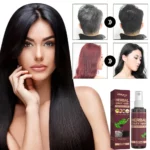 Hair Darkening Spray Reduce Gray Hair Nourish Scalp Natural Herbal Hair Serum Spray Turn White To Black Hair Care