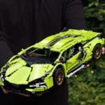 Technical Sian Lamborghinis Sports Car Building Blocks City Speed Vehicle Assemble Bricks Toys For Kids Boys