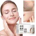 White Rice Face Exfoliating Gel Moisturizing Nourishing Skincare Facial Scrub Face Cream Facial Exfoliants Skin Care