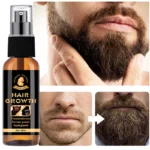 Beard Growing Spray Hair Styling Essential Oil Fast Growth Thicker Longer Fuller Beard Softening Moisturizing Beard Serum