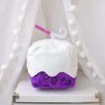 Anime Game Plush Toy Fruit Leopard Pattern Box Plushies Toy 15cm Soft Stuffed Fruits Toy Christmas