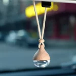 Car Perfume Bottle Water Drop Pendant Car Pendant Car Interior Fragrance High Grade Fragrance Empty Bottle