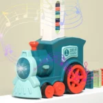 Children's Toys Domino Train Electric Car Kids Automatic Laying Dominoes Set Brick Blocks Kits Children's Games for Boys