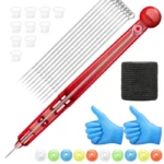 DIY Tattoo Hand Poke Pen Kit Tattoo Needles Glover Tattoo Art Tools Hand Poke and Stick Tool High Quality Tattoo Kit