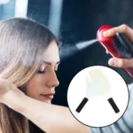 Hair Spray Plastic Hairspray Mask Face Spray Shield Protector Barber Hair Salon Hairdressing Hairspray Hair Stylist Masks