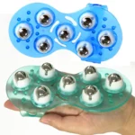 Massage Glove Anti-Cellulite Muscle Pain Relief Buttocks Relax Massager for Neck Back Shoulder Roller Ball Body Neck