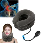 Neck Support Cushion Inflatable Air Cervical Neck Traction Device Pain Stress Relief Tractor Support Massage NECK