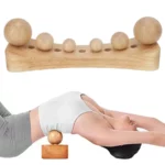 Psoas Muscle Release Massage 6 Massage Heads Available Tool Fatigue Relief Body Relaxation Trigger Point Wood