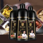 Hair Dye Shampoo Natural Herbal Fast Dyeing Black Coffee Deep Moisturizing DIY Washing Dying Caring Hair Color Shampoo