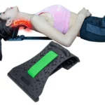 Neck Stretcher Waist Massager Magnetotherapy Back Stretch Massager Tool Lumbar Cervical Spine Support Pain Relief