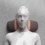 Electric Neck Massager Pillow Cervical Stretcher Heating Vibration Massage Back Traction Orthopedic Sleeping