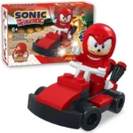 Sonic The Hedgehog Cycle Racing Building Blocks Model Set Small Particles Anime Cartoon Assemble Bricks Educational Games Toys