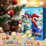 Super Mario Bros Advent Calendar Box  Christmas Toys Game Juguetes Advent Set Calendar Surprise Toys