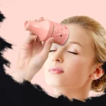 Facial Beauty Massage Ceramic Moxibustion Box Porcelain Scraping Cup Acupuncture Points Meridian Heating Massager