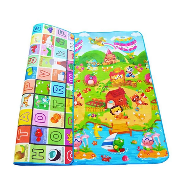 Baby Play Mat Double-sided Children Puzzle Pad Crawling Kids Rug Gym Soft Floor Game Carpet Toy