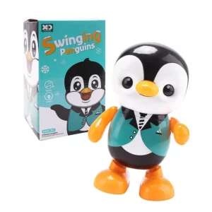 Baby Toys Lovely Smart Swing Dancing Penguin Early EQ Education Music and Learning Walking Singing Flashing
