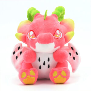 Fat Dragon Fruit Dinosaur Animal Doll Soft Dinosaur Plush Toys For Boys and Girls Halloween Holiday Birthday