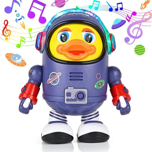 Kids Dancing Robot Toy Baby Electronic Pets Musical Toy Toddler Moving Music Toy