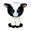 Boos Black and White Cow Bart Shiny Blue Eyes Stuffed Animal Toy Plush Doll Boys
