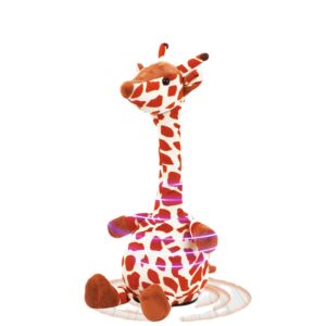Giraffe Twisting Music Light Music Electric Dolls Children's Plush Dolls Learn to Talk Toys