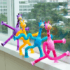 Toys Pop Tube Suction Cup Pipe Cups Telescopic Giraffe Children's Telescopic Tube