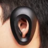 Profession Salon Hair Dye Hairdressing Ear Covers Black Earmuffs Prevent From Stain Ear Protectors Hair Color Styling Tools