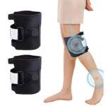 Point Brace Relieve Acupressure Leg Sciatica Lower Back Pain Adjustable Magnetic Tourmaline Therapy Knee Support