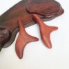Press Point Massager Wooden Triangle Foot Body Massage Tool Acupressure Stick Health Care Gifts Reflexology Hand