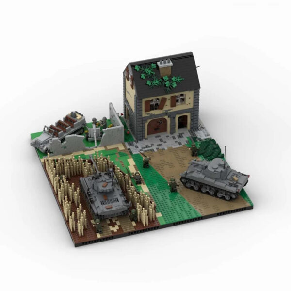 Building Block World War II North African Campaign Warfare Call of Duty Family Decorations Toy Gift