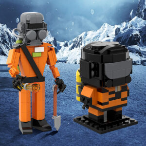 Lethal Company Crewmate Brickheadz Bricks Model Lethal Company Game Figure Building Blocks Toys