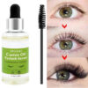 Natural Castor Eyelashes Growth Essential Oil Thick Longer Nourishing Enhancer Lash Eyebrow Hair Growth Liquid Castor Essential