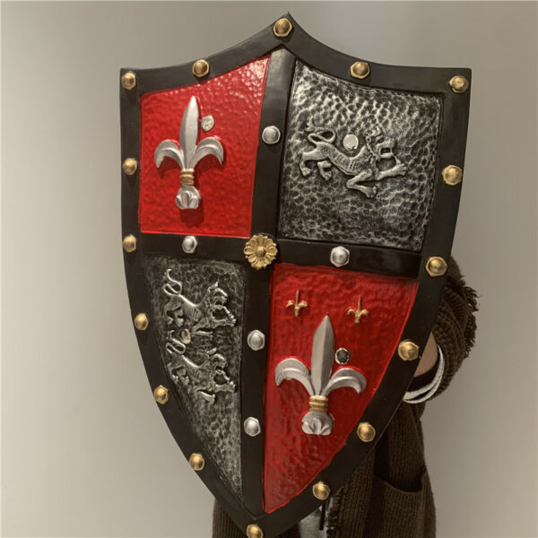 Royal Guard Heart Shield Cosplay Weapon Prop Movie Game Anime Role Play Halloween