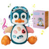 Toys Baby Crawling Toys Musical Penguin Infant Moving Walking Dancing Toys with Light Kids