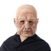 Halloween Horror Old Man Latex Mask Stage Party Performance Props Simulation Face Decoration