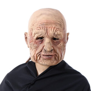 Halloween Horror Old Man Latex Mask Stage Party Performance Props Simulation Face Decoration