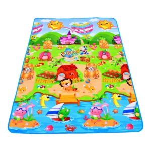 Crawling Carpet Toys for Kid Game Activity Gym Waterproof Rug Outdoor Indoor Soft Floor