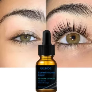 Eyelash Growth Serum  Fast Growth Powerful Natural Thick Eyelashes Slender Curly Black Natural Curling Lash Lifting